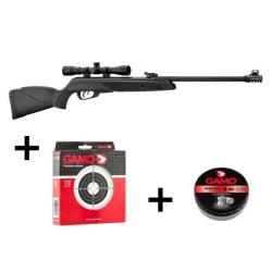 Pack Complet Carabine Gamo Black Bear Calibre 4,5 MM 19,90 Joules