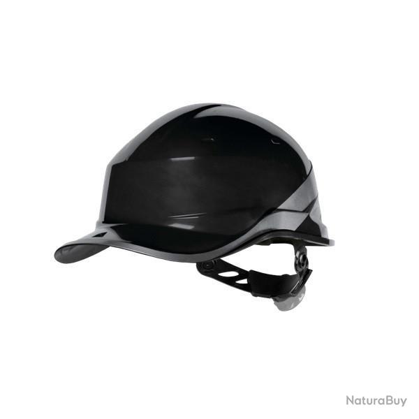 Casque de chantier Delta Plus DIAMOND V noir taille ajustable design sport