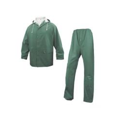 Ensemble de pluie imperméable Delta Plus 304 taille L vert polyester enduit double face PVC