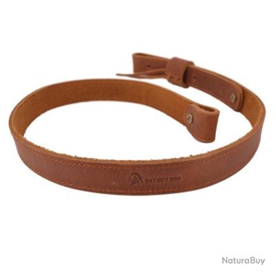 Sangles à éperon Western Cuir Marron - Hill Leather - Outillage Fil De Barbe - Homme
