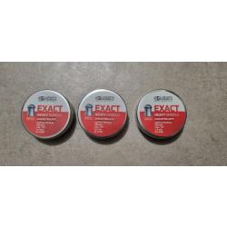 Plombs JSB Exact Heavy 4.5mm 0.67g lot de 3 boites de 500