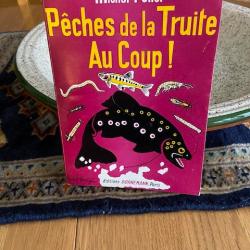 livre pêche a la truite au coup 1975