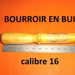 bourroir en buis pour chargement calibre 16 - VENDU PAR JEPERCUTE (D24G22)