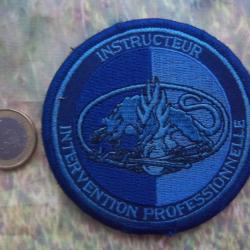 écusson militaire gendarmerie instructeur intervention professionnelle basse visibilité