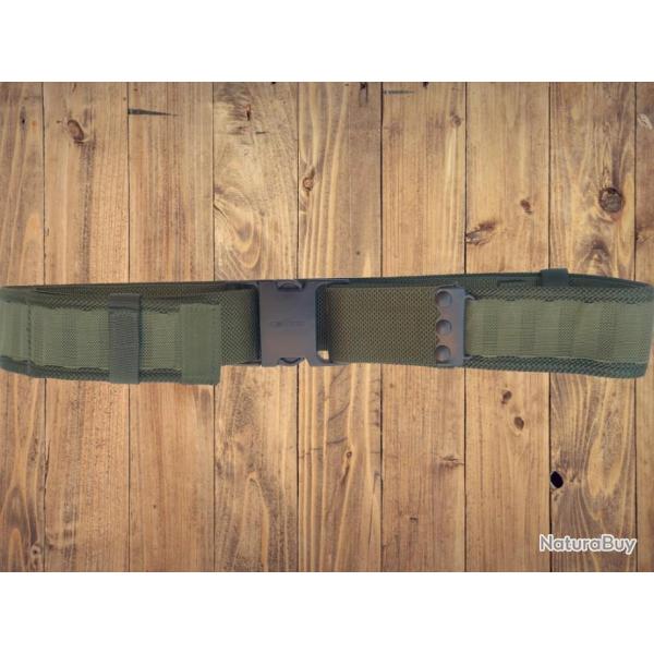 Ceinturon militaire kaki arme britannique en toile cordura