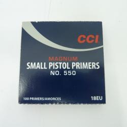 AMORCES CCI SMALL PISTOL MAGNUM 550