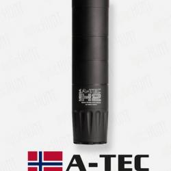 Vente Flash ! Modérateur A-TEC - H2 pour carabine filetage 14/100 calibre 6.5