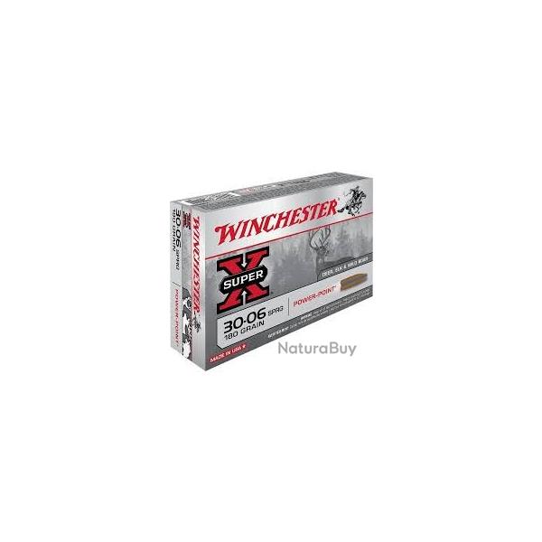 Balles Winchester Power point 30-06 sprg