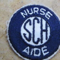 patch US spécialité infirmière non identifié ww2 US insigne deuxième guerre américain