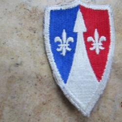 patch Army European Command  zone ww2 US insigne  deuxième guerre américain grade  GI débarquement