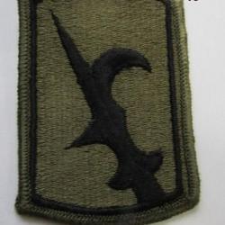 67° brigade infanterie patch US insigne post deuxième guerre américain tenue combat Corée Vietnam