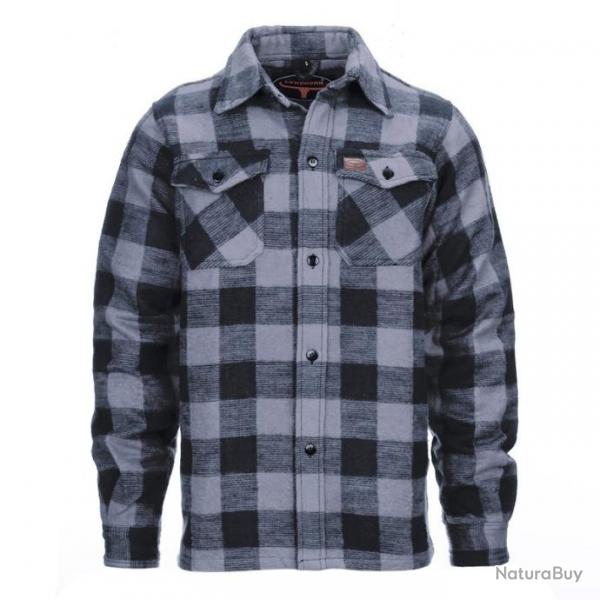 Chemise grise et noir XXL