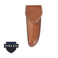 PL78205-23 Etui cuir moulé doublé Pielcu marron