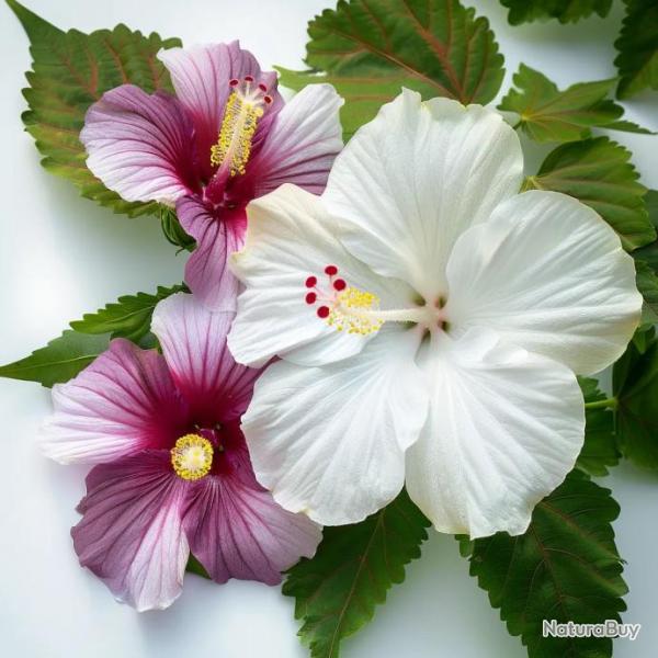 25 Graines d'Hibiscus des Marais - SemiSauvage Permaculture