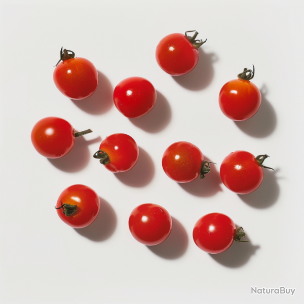 25 Graines de Tomate Cerise Rouge - SemiSauvage Permaculture