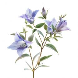 150 Graines de Campanules à grandes fleurs (Platycodon grandiflorus azul) - SemiSauvage Permaculture