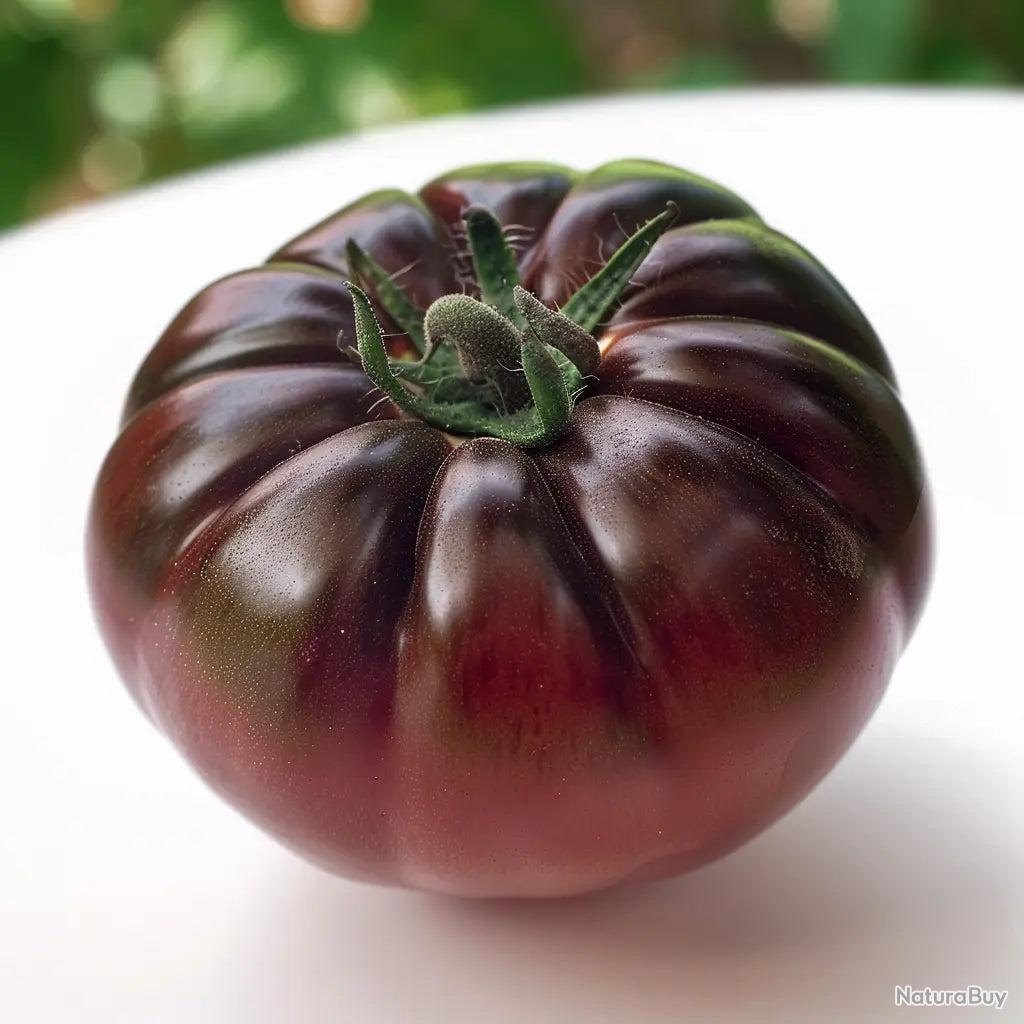 Graines De Tomate Noire De Crimée - Sachet De 50 Graines - Variété Ancienne, Fruit Gros (150-300g), Goût Sucré Et Productif - 9