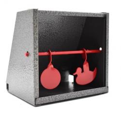 Porte cible 14x14 avec 2 objectifs en métal