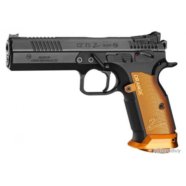 PISTOLET CZ TS 2 ORANGE 9X19 BUL BARREL