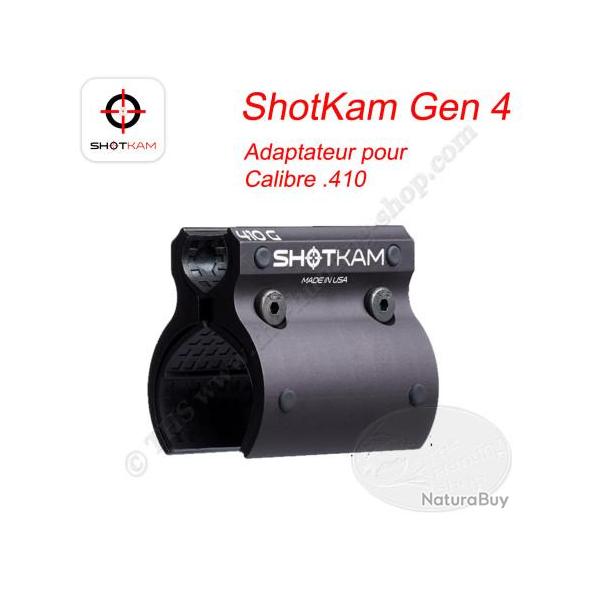 ShotKam Gen 4 - Adaptateurs pour diffrents calibres, arcs et rails Picatinny Calibre .410