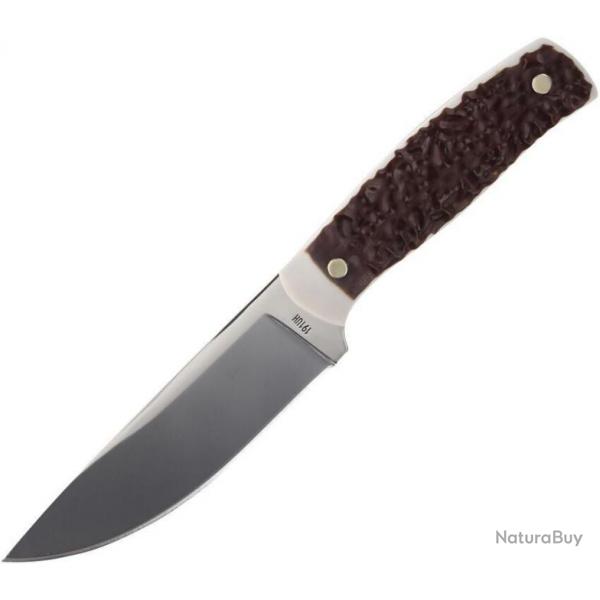 Couteau Schrade Uncle Henry Lame Acier 7Cr17MoV Manche Stagalon Etui Cuir SCH1205104