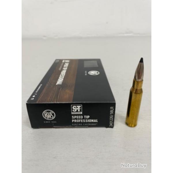 !! NEUF !! MUNITIONS RWS ST CALIBRE 308 WIN 165 GRAINS