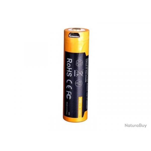 BEL1754 ACCU FENIX 1.5V 1600mAh  RECHARGEABLE PAR MICRO USB NEUF