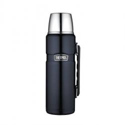 BEL1758 BOUTEILLE ISOTHERME THERMOS "KING" 0.47L BLEU INOX NEUF