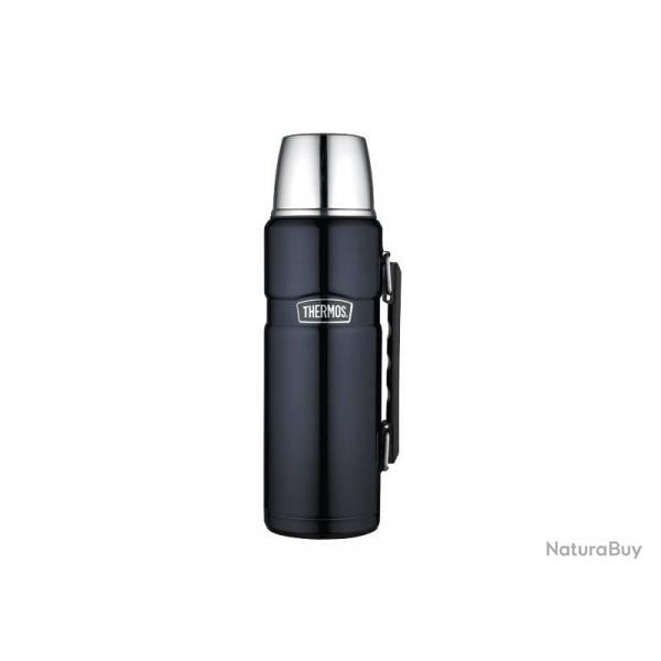 BEL1758 BOUTEILLE ISOTHERME THERMOS "KING" 0.47L BLEU INOX NEUF