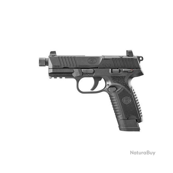 Vente Flash ! Pistolet semi-automatique FN HERSTAL fn 502 cal.22lr tactical 1X10 + 1X15 blk/blk noir