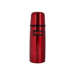 BEL1766 BOUTEILLE ISOTHERMES THERMOS "LIGHT & COMPACT" INOX ROUGE 0.35L NEUF