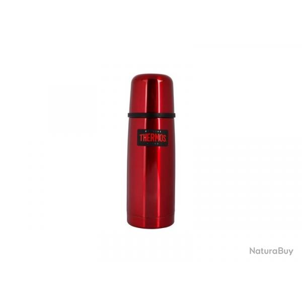 BEL1766 BOUTEILLE ISOTHERMES THERMOS "LIGHT & COMPACT" INOX ROUGE 0.35L NEUF