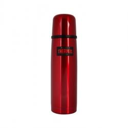 BEL1767 BOUTEILLE ISOTHERMES THERMOS "LIGHT & COMPACT" INOX ROUGE 0.50L NEUF