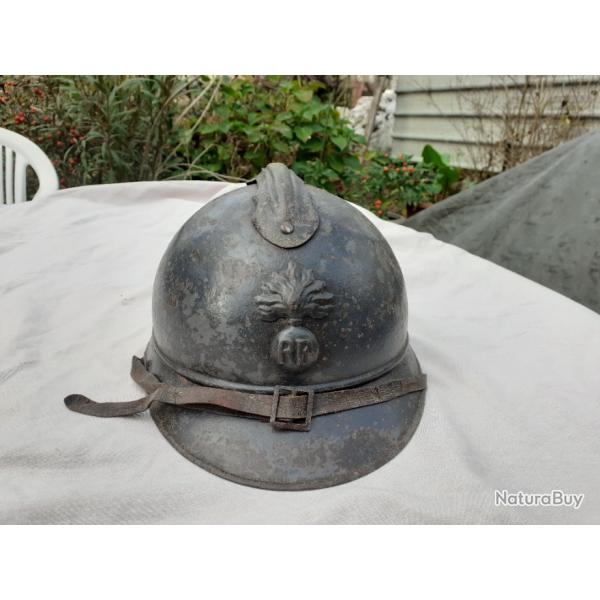 Casque Adrian 14 18 premire guerre