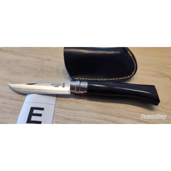 E. Opinel 8 custom corne de buffle