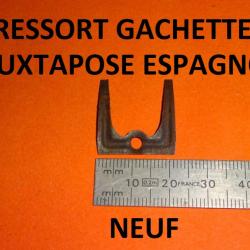 ressort de gachette FUSIL juxtaposé ESPAGNOL - VENDU PAR JEPERCUTE (D24G54)