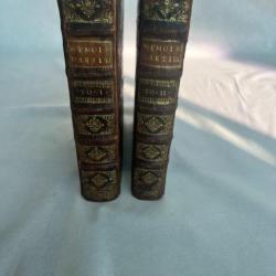 Livres Anciens 2. Volumes In-Quatro - Mémoires d'artillerie par Sr. SURIREY de SAINT-REMY 1697