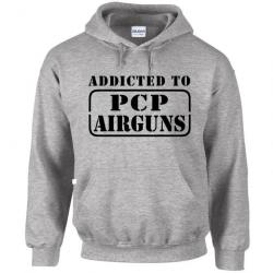 Sweat à capuche ADDICTED TO AIRGUNS - carabine air comprimé Pellet Diabolos Hatsan FX Cometa Crosman