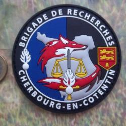 écusson collection militaire brigade recherches Cherbourg en Cotentin gendarmerie