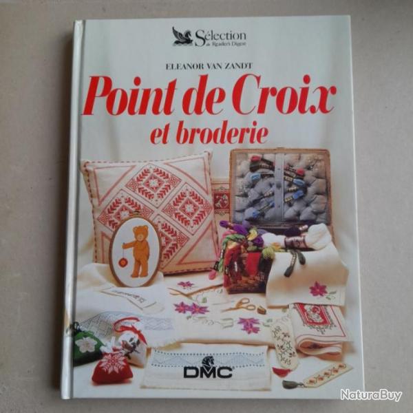 Point de croix et broderie