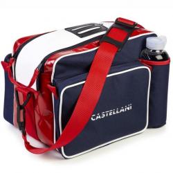 SAC 3 POCHES CASTELLANI ROUGE