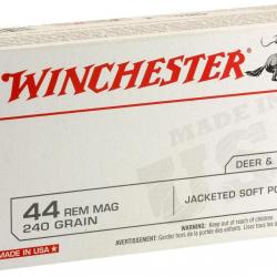 Balles de Chasse Winchester Cal 44 Rem Mag