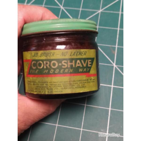 CORO SHAVE CREME A RASER SANS BLAIREAU US ARMY WW2.39/45