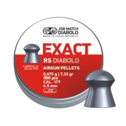 PLOMBS JSB EXACT RS 4.52mm/0.475Gr x500