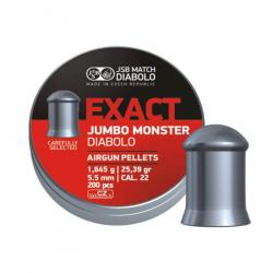 PLOMBS JSB EXACT JUMBO MONSTER 5.52mm/1.645Gr x200