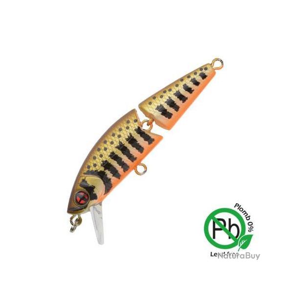 Poisson Nageur Sakura Phoxy Jointed 50S 3,7g V02 - Brown Vairon 5cm