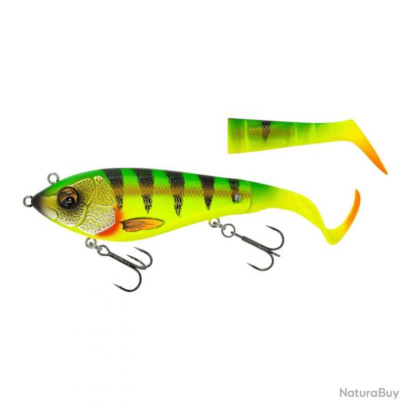 Leurre Hybride Savage Gear Deviator Tail 20cm 20cm Fire Tiger 87g