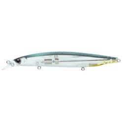 Poisson Nageur Daiwa Shoreline Shiner-Z Vertice R 125S - 12,5cm 12,5cm Coulant 23g Ghost Lançon
