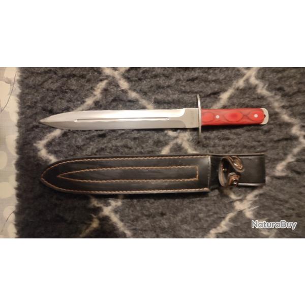 Dague double tranchant lame de 25 cm