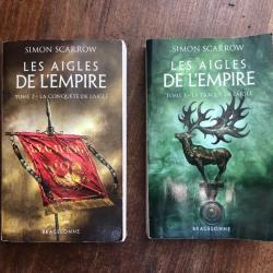 Les aigles de l'empire tomes 2 & 3, Simon Scarrow - Bragelonne 2021